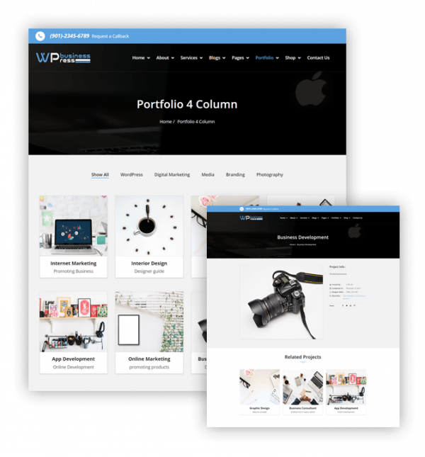 WP Marketing Premium theme